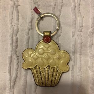 Coach Cupcake Keychain